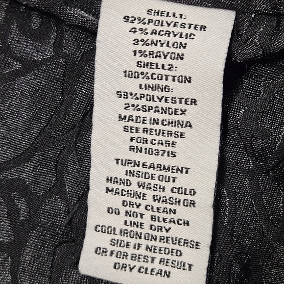 Nanette Lapore Cotton Tweed Jacket With Open Front In Black & Silver Sequins NWT - Picture 10 of 14